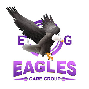 the logo for Eagles Care Group